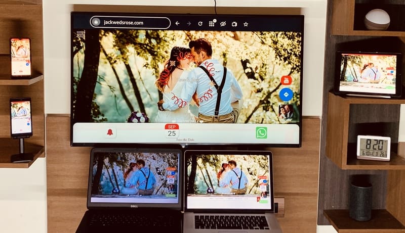 WeddinVit in all devices